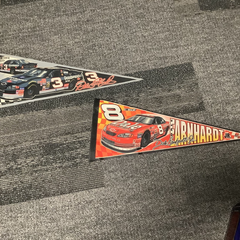 Dale Earnhardt, Earnhardt Jr. Racing Pennants